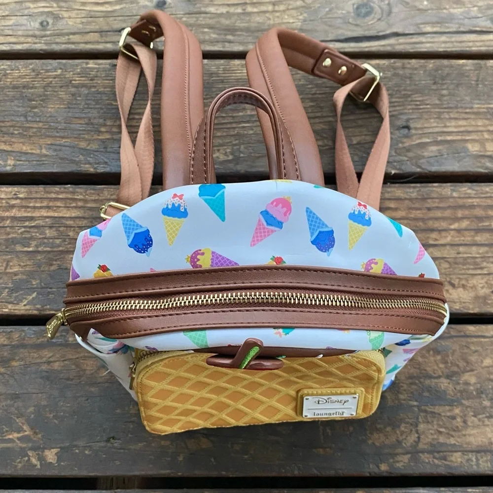 Loungefly disney princess ice cream back pack icecream
